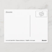 Geïsoleerde monboogvlinder PNG Briefkaart (Achterkant)