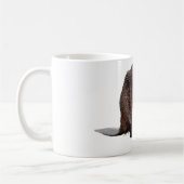 Geïsoleerde Noord-Amerikaanse bever Koffiemok (Links)