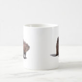 Geïsoleerde Noord-Amerikaanse bever Koffiemok (Center)