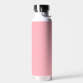 Geïsoleerde Roze RVS Waterfles (Links)