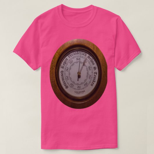 Geïsoleerde Steampunk Dial 1 T-shirt (Design voorkant)