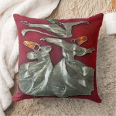 Geïsoleerde sufis in gebeden acrylkunst kussen (Deken)