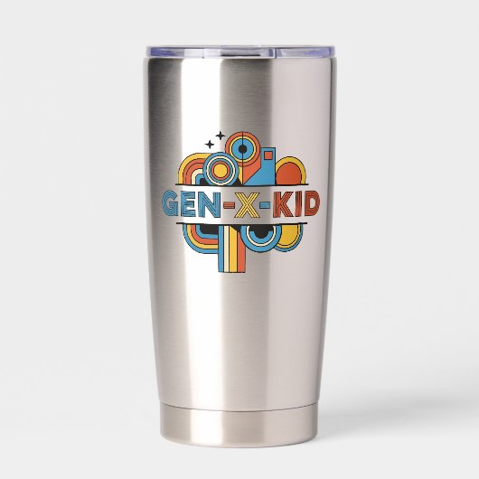 Geïsoleerde thermobeker waterfles drinkbeker (Voorkant)