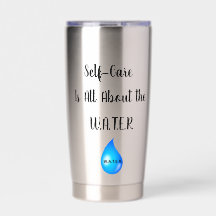 Geïsoleerde thermosbeker voor water
