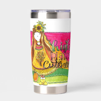 Geïsoleerde tumbler drinkbeker