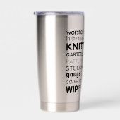 Geïsoleerde Tumbler Reizen Koffiemok van het breiw Drinkbeker (Rechts)