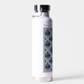 Geïsoleerde Waterfles met Verbluffende Succulenten (Rechts)