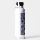 Geïsoleerde Waterfles met Verbluffende Succulenten (Rechts)