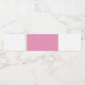 Geïsoleerde waterflessen | Roestvrij & Glas Waterfles Etiket (Enkel label)