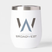 Geïsoleerde wijndroogtrommel - grote Logo (Achterkant)