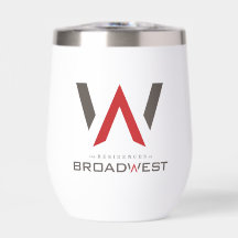 Geïsoleerde wijndroogtrommel - grote Logo - rood