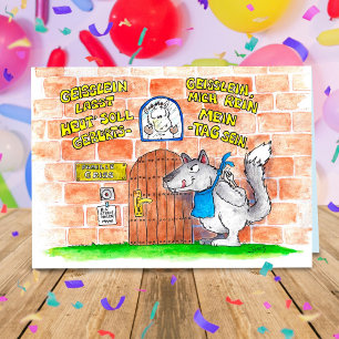 Geisslein Birthday wenskaart door Nicole Janes