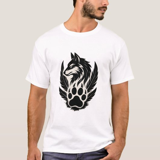 Geist des Waldes T-Shirt (Voorkant)