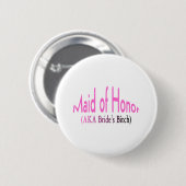 Geïstisch van Eer Ronde Button 5,7 Cm (Voorkant /achterkant)