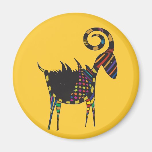 geit 2 magneet (Voorkant)