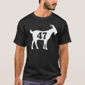 Geit 47 Trump 47 President Trump 47 T-shirt (Voorkant)