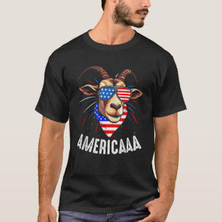 Geit Americaaa 4th of July USA Patriotic Funny Boy T-shirt