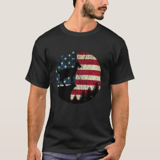 Geit Amerikaanse Vlag cadeau Boer Geit Whisperer A T-shirt