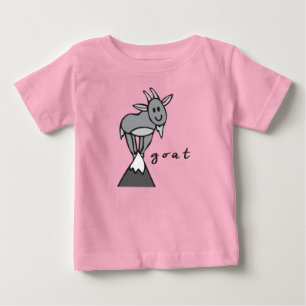 Geit Baby Top of T-Shirt (met onderbasis)