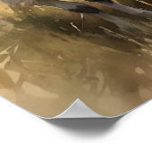 Geit Boerderij Animal Art Print Poster (Hoek)