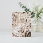  geit briefkaart (Staand voorkant)