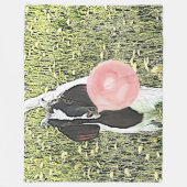 GEIT | Bubblegum Boer Kind Goat van GetYerGoat™ Fleece Deken (Voorkant)