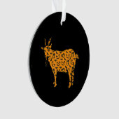 Geit Easy Halloween Outfit Ornament (voorkant)