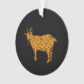 Geit Easy Halloween Outfit Ornament (voorkant)