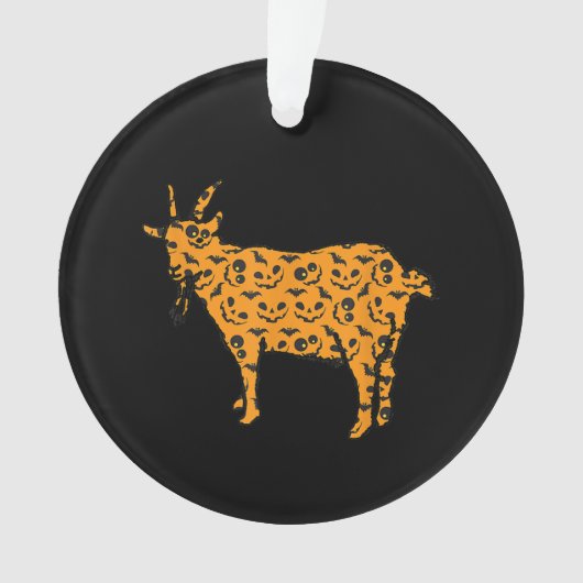 Geit Easy Halloween Outfit Ornament (voorkant)