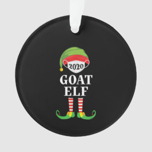 Geit Elf Matching kerstgroep Familie Ornament