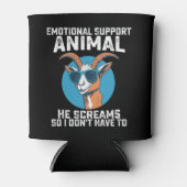 Geit Emotionele Ondersteuning Dier hij schreeuwt D Blikjeskoeler (Voorkant)