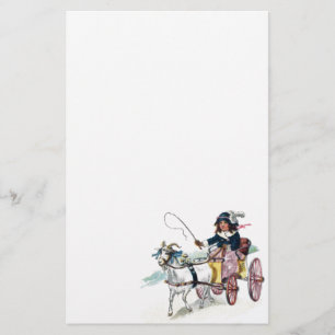 geit en buggy briefpapier
