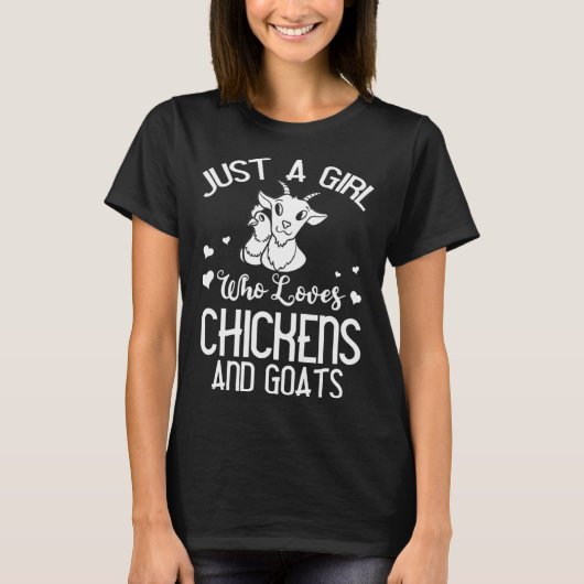 Geit en kip geschenk Boer Pullover Hoodie (Voorkant)