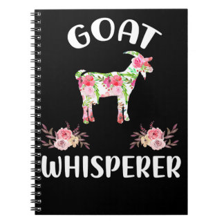 Geit Floral Goat Whisperer Bucks Expert Kind Capri Notitieboek