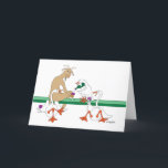 Geit, Ganzen & Wijn Kaart<br><div class="desc">Deze jongens maken een prachtige kaart. Je kunt hem blanco kopen of een groet binnenin toevoegen.
De geit en ganzen zijn gewoonweg te leuk.</div>