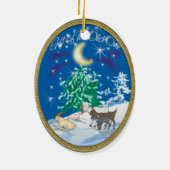 Geit - Gift of the Old One Keramisch Ornament (Achterkant)