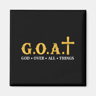 Geit God Over Alle Dingen Magneet
