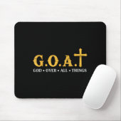 Geit God Over Alle Dingen Muismat (Met muis)