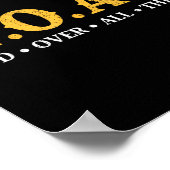 Geit God Over Alle Dingen Poster (Hoek)