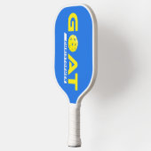 Geit Grootste aller tijden Gepersonaliseerd Blauw Pickleball Paddle (Links)