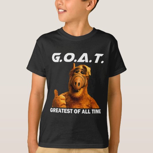 Geit Grootste Aller Tijden Grappige Meme T-shirt (Voorkant)