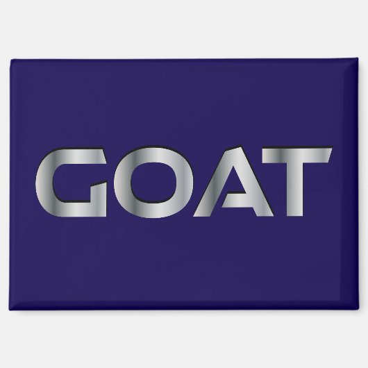 Geit grootste van alle dingen magneet (Voorkant)