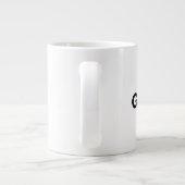 geit grote koffiekop (Achterkant)