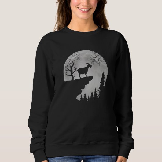 Geit Halloween Griezelig 1 Trui (Voorkant)