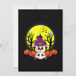 Geit Halloween Pompoen Grappig Halloween Kostuum Feestdagenkaart