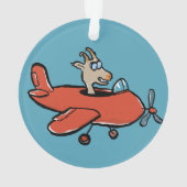 geit in de lucht ornament (achterkant)