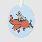 geit in de lucht ornament (voorkant)