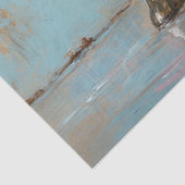 Geit in een roze badkuip Decoupage Tissuepapier (Detail)