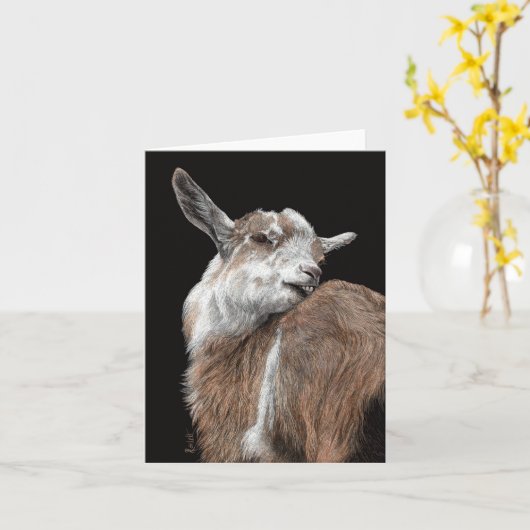 Geit Kaart - "Jeukende Kind" (Gele Bloem)