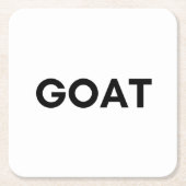 geit kartonnen onderzetters (Voorkant)